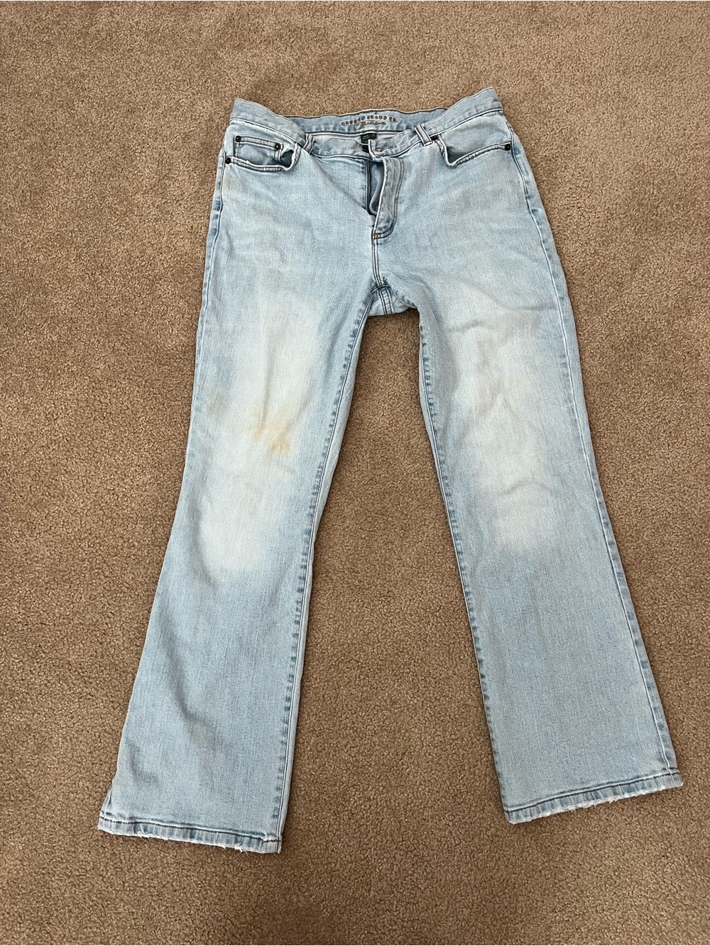 Lauren Ralph Lauren Light Blue Boot-Cut Jeans